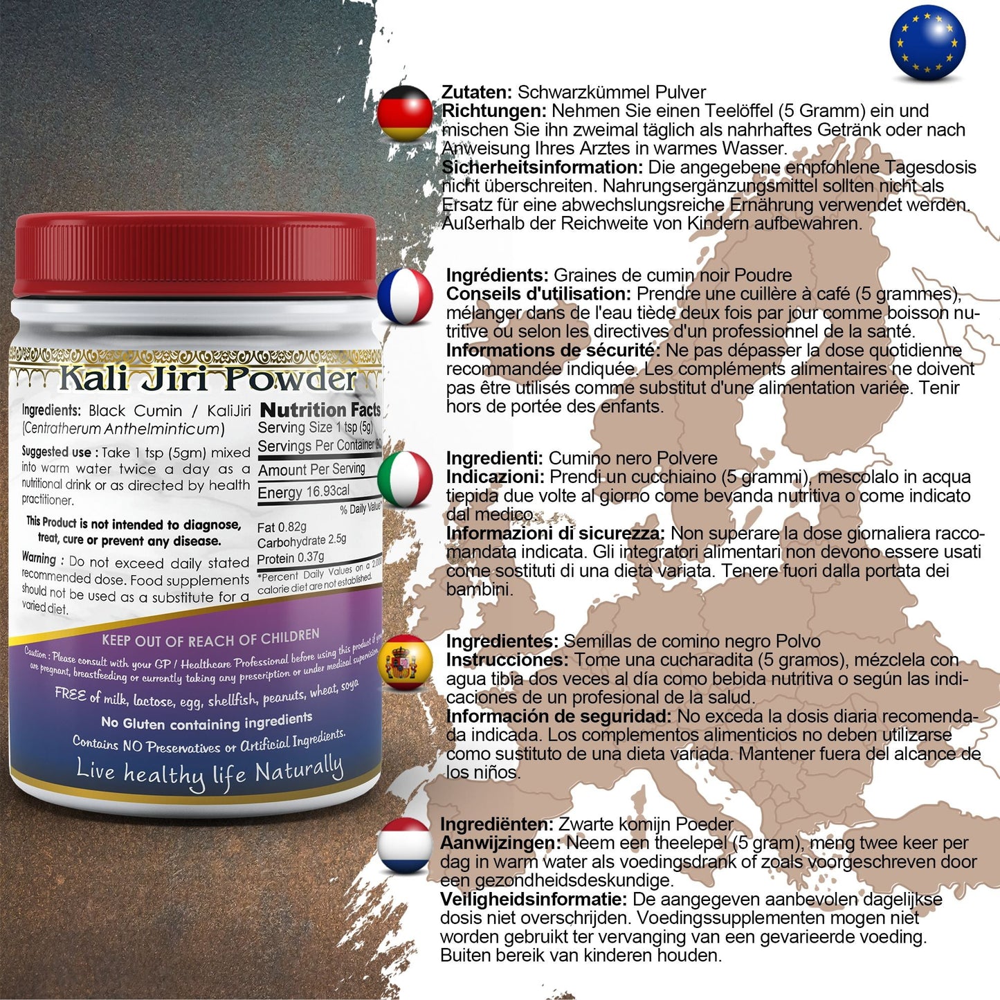 Black Cumin (Kali Jiri) Powder