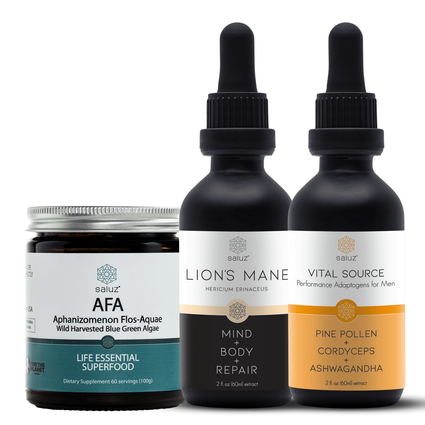 AFA Lion's Mane Vital Energy Pairing – Natural Support for Clarity, Focus & Wellness