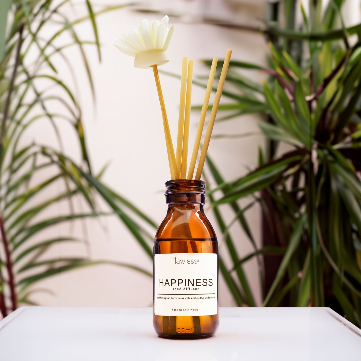 Reed Diffuser - Happiness: Bergamot, Blackcurrant and Cypress