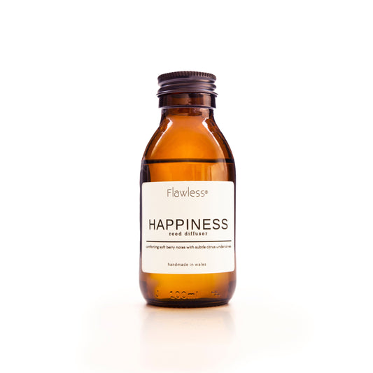 Reed Diffuser - Happiness:  Bergamot, Blackcurrant and Cypress